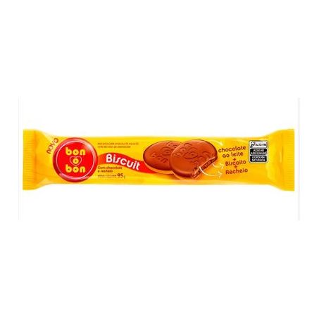 Biscoito Arcor Bonobon 76g Bonobon Choco Biscuit Chocolate