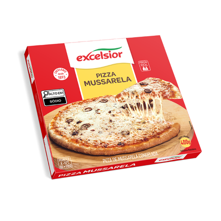 PIZZA EXCELSIOR MUSSARELA 400G