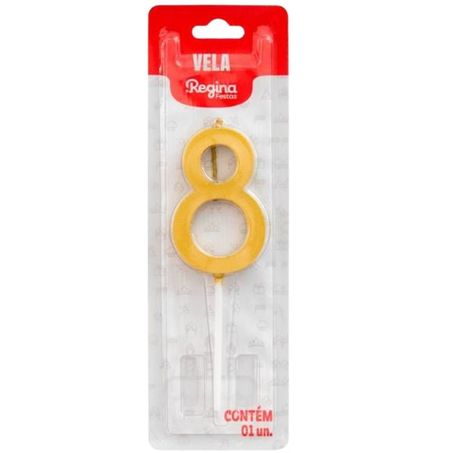 Vela Pick Quadra Ouro Regina Nº8
