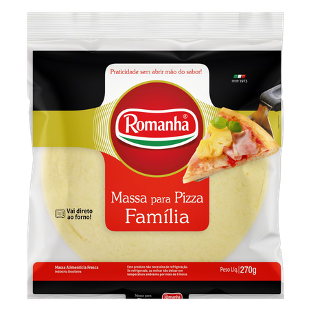 MASSA PIZZ ROMANHA FAMILIA CASEIRA 300G