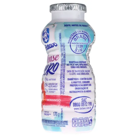 BEBIDA PENSE ZERO MORANGO BATAVO 170G 360-5