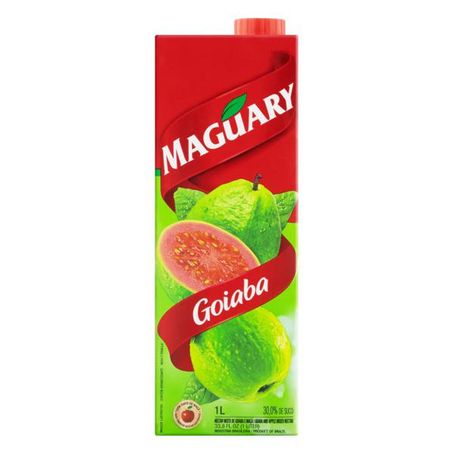 Suco néctar de goiaba maguary