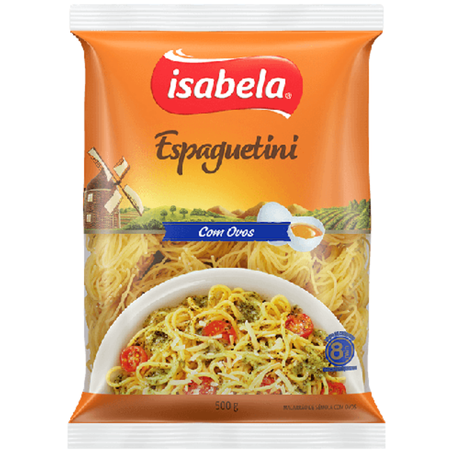 Massa isabela cort 500g espaguetini