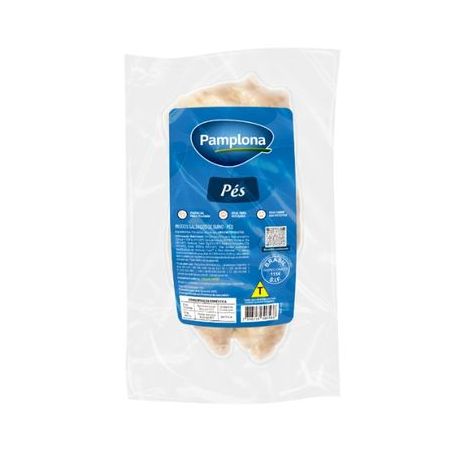 Pé suíno Pamplona salgado Aprox. 1,215g a Un