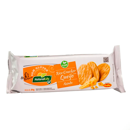 RICE CRACKER SABOR QUEIJO ASSADO 84G