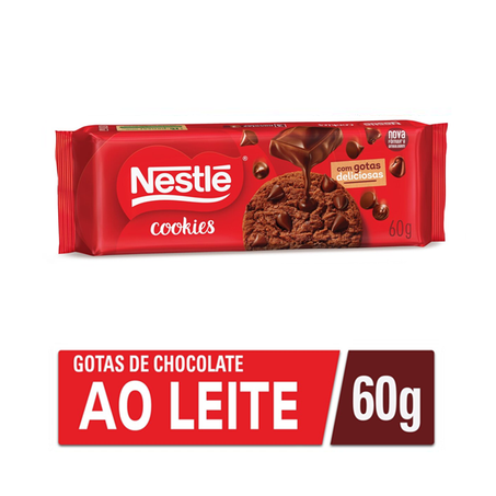 COOKIES NESTLÉ CLASSIC CHOCOLATE C/GOTAS 60G