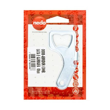 Abridor de Lata E Garrafa Nedo Ref 08idade 1UN