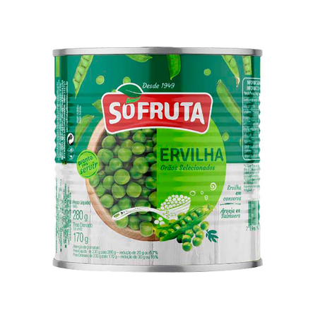 ERVILHA SOFRUTA LT 170G