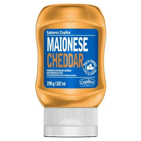 MAIONESE CEPERA CHEDDAR 190G