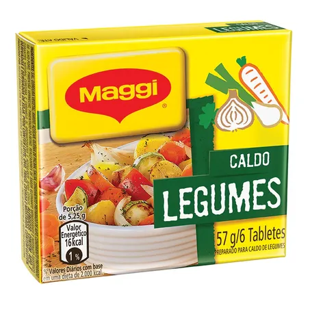 Caldo Maggi Cubos 57g Legumes