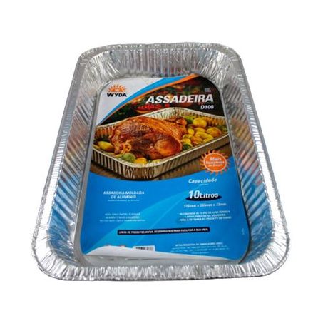 Assadeira wyda retangular mold 10l