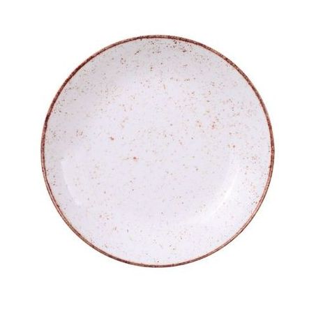 PRATO TRAMONTINA FUNDO RUSTICO MARRON PC 22CM