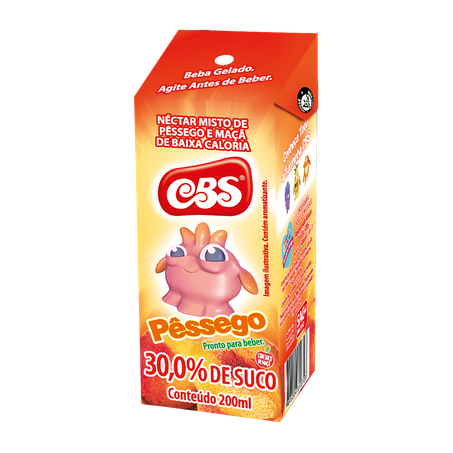 SUCO CBS PESSEGO/MACA 200ML (086969)