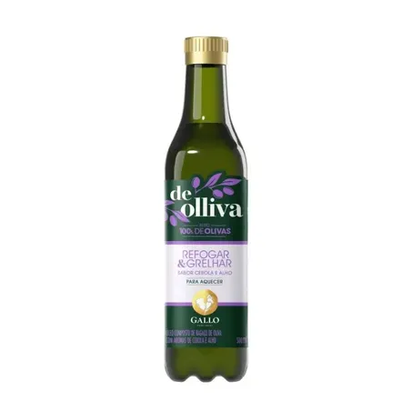 OLEO DE OLIVA REFOGA CEBOLA E ALHO GALLO 500 ML   