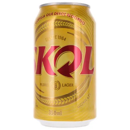 Cerveja Lata Skol Pilsen 350ml 360-2