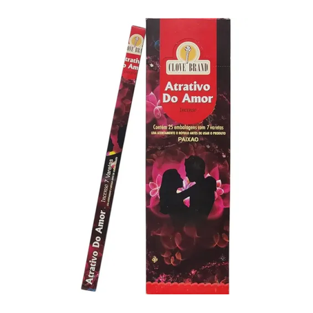 INCENSO CLOVE ATRATIVO DO AMOR 7UNID