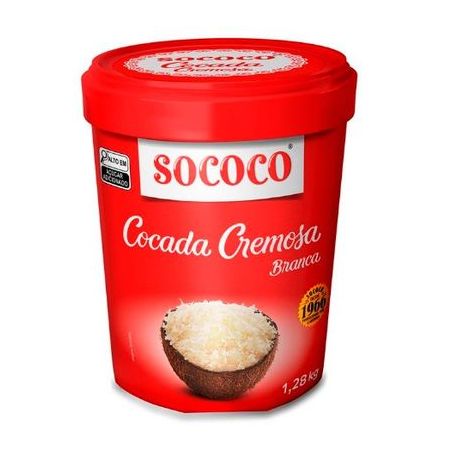 Doce Sococo Cocada Branca 1,28kg