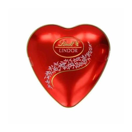BOMBOM LINDOR CORACAO AO LEITE LT 50G