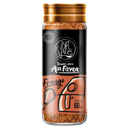 Tempero BR Spices 60g - Para Air Fryer - Vegetais