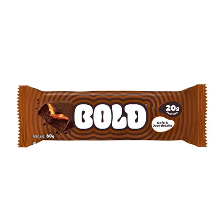BARRA CAFE & DOCE DE LEITE 60G - BOLD
