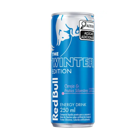 Energetico red bull 250ml cereja fruta silvestres