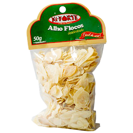 Alho ki-forte em flocos 50g