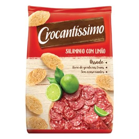 Snack salame/limao crocantissimo 40g