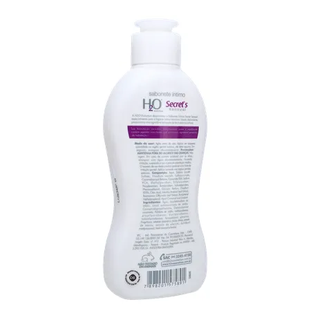 Sabonete Intimo H2o 200ml Secret s Sensual 360-16