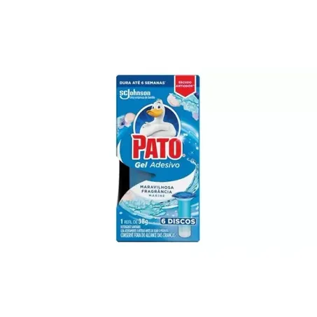 PATO GEL ADESIVO MARINE PATO 6 DISCOS REFIL 38 G  
