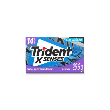 Chiclet trident x senses intense 26.6g