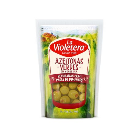 AZEITONA RECHEADA PIM  LA VIOLETERA 100G