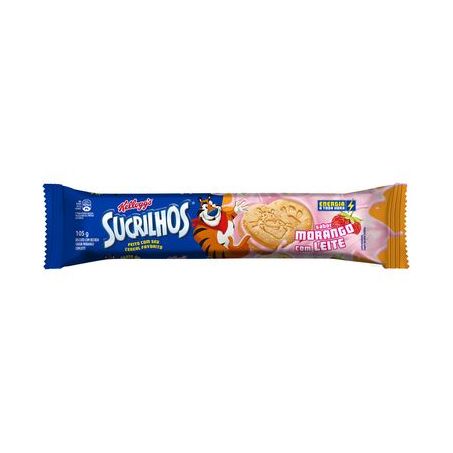 Bisc.sucrilhos rech 105gr morango
