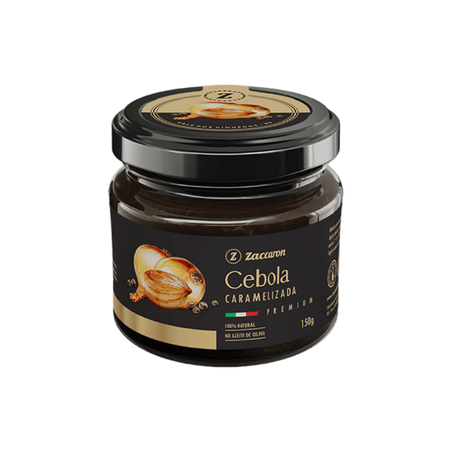 CEBOLA ZACCARON PREMIUM CARAMELIZADA VIDRO 150G