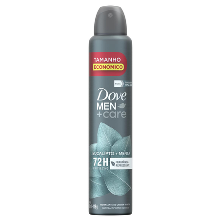 Desodorante Aerossol Dove 200ml - Men - Eucalipto