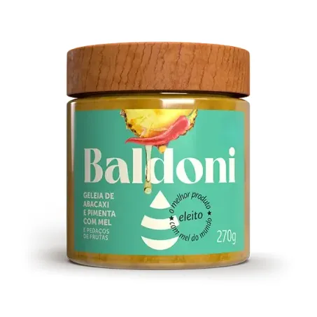 GELEIA BALDONI 270G  ABACAXI COM PIMENTA