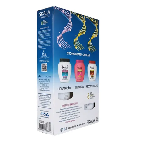 Kit Shampoo + Condicionador 325ml Cada Skala Bomba de Vitaminas Caixa com 2un - 650ml 360-13