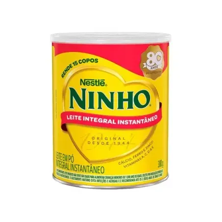 LEITE PO NINHO INTEGRAL INSTANTANEO 380G LATA (104930)