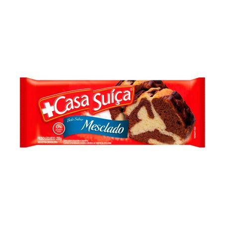 Bolo Casa Suiça 250g Trad Pct Mesclado