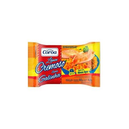 Macarrão instantâneo coroa lamen galinha 85g