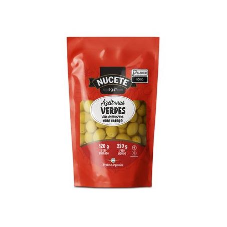 Azeitona nucete 120gr c/ caroco
