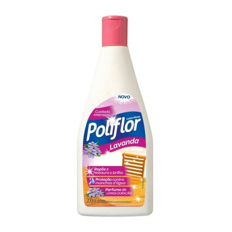 LIMPA MOVEIS POLIFLOR 200ML LAVANDA
