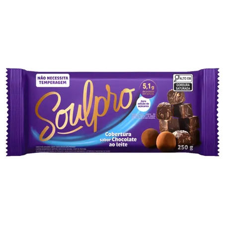 COBERTURA PROT AO LEITE ZERO 250G - VITAO