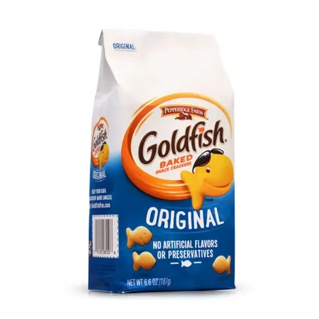 Goldfish Biscoito Oak Leaf Original 187G