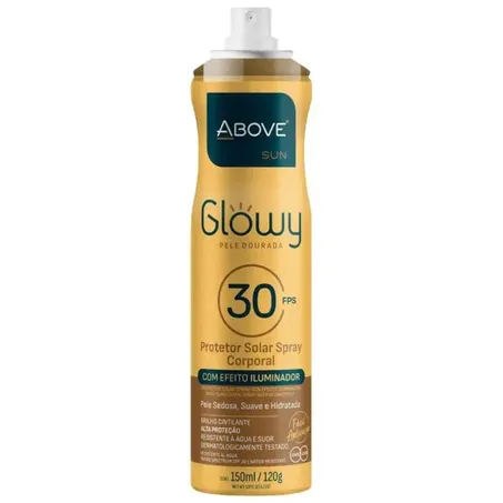 Protetor Solar Above 150ml  Iluminador Glowy Fps30