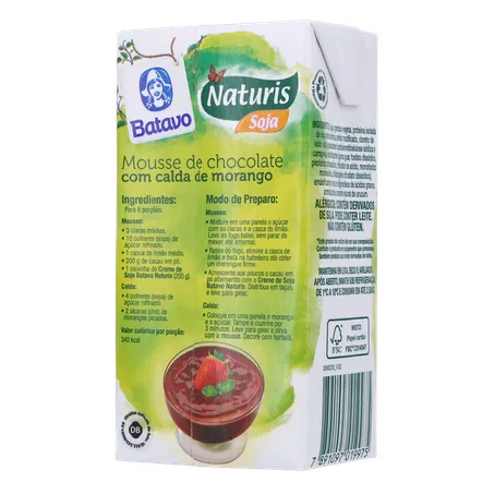 Creme de Soja Batavo Naturis Caixa 200gr 360-21