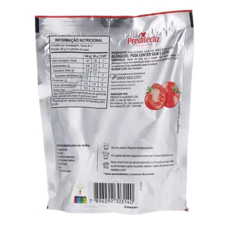Extrato de tomate predilecta sc 140g 360-19