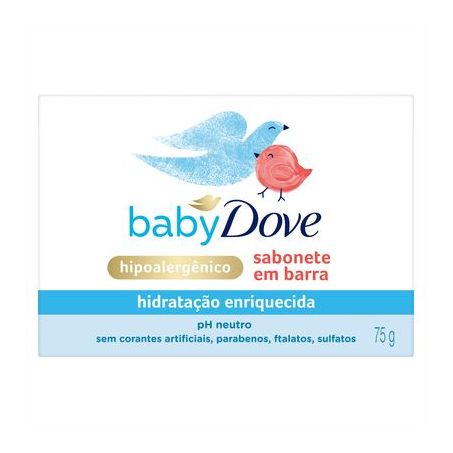 Sabonete Baby Dove Hidratação Enriquecida 75G
