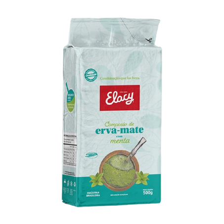 ERVA MATE ELACY COMPOSTA COM MENTA 500G