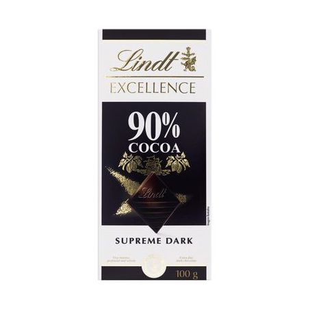 CHOCOLATE LINDT 100G EXCELLENCE 90% CACAU