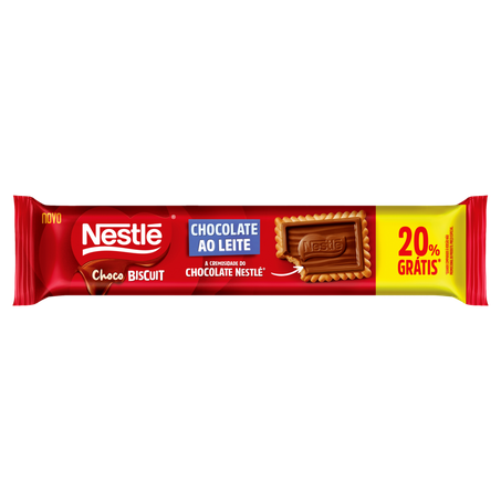 Biscoito Choco Biscuit Nestlé Chocolate ao Leite 78G